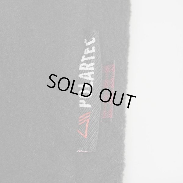 画像5: 90's Woolrich スナップT型 フリースジャケット "BLACK / POLARTEC" (5)