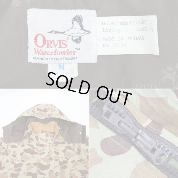 画像2: 80's ORVIS ダックハンターカモ柄 マウンテンパーカー (2)