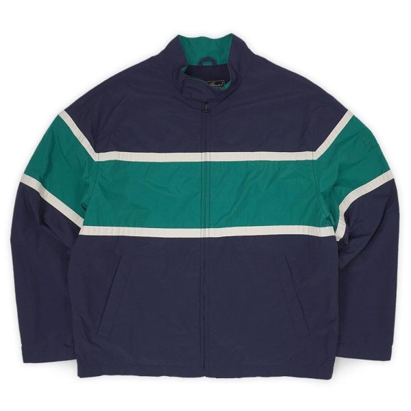 画像1: 00's Eddie Bauer スタンドカラー ナイロンジャケット (1)