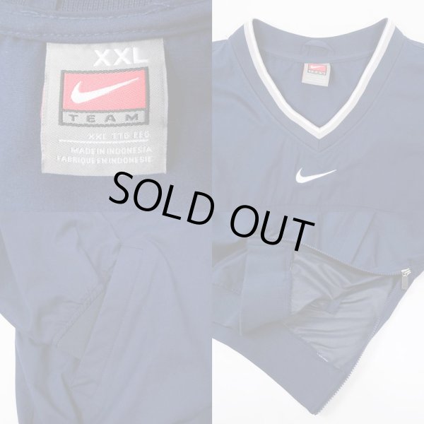 画像3: 00's NIKE Vネック ナイロンプルオーバー (3)