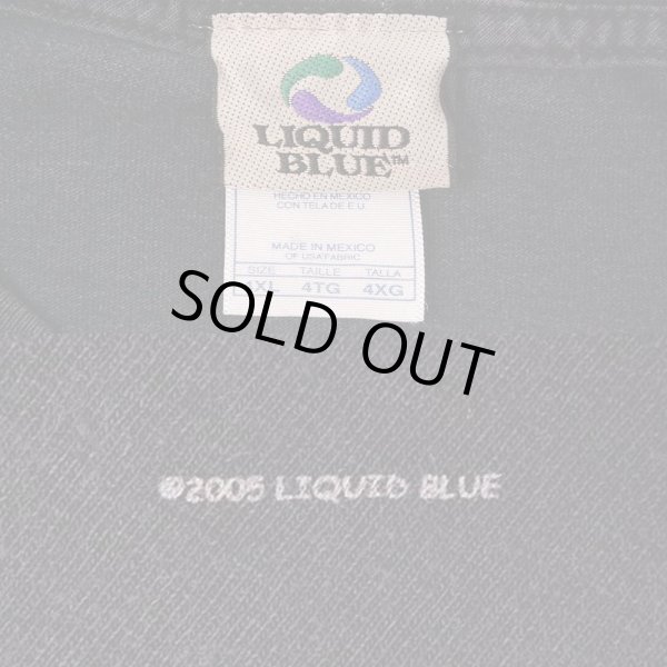 画像3: 00's LIQUID BLUE オールオーバープリント Tシャツ "4XL" (3)