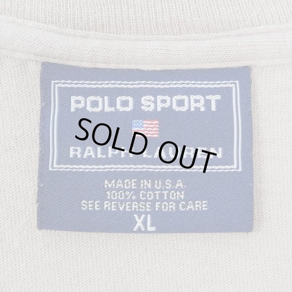 画像2: 90's POLO SPORT プリントTシャツ “MADE IN USA” (2)