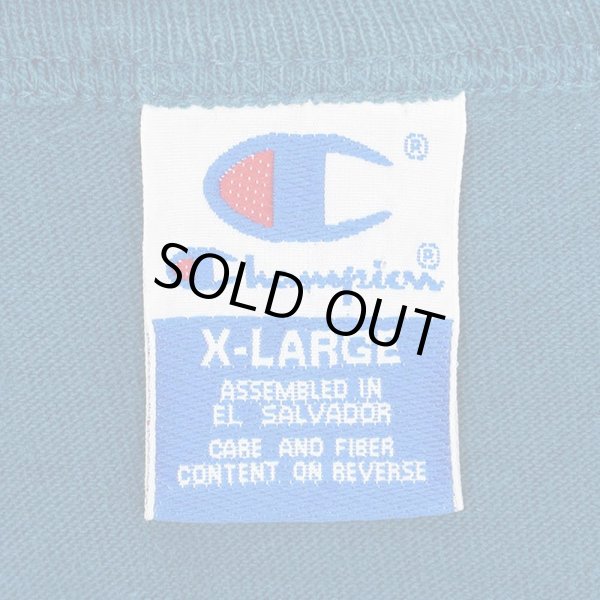 画像2: 90-00's Champion スプリクトロゴ Tシャツ (2)