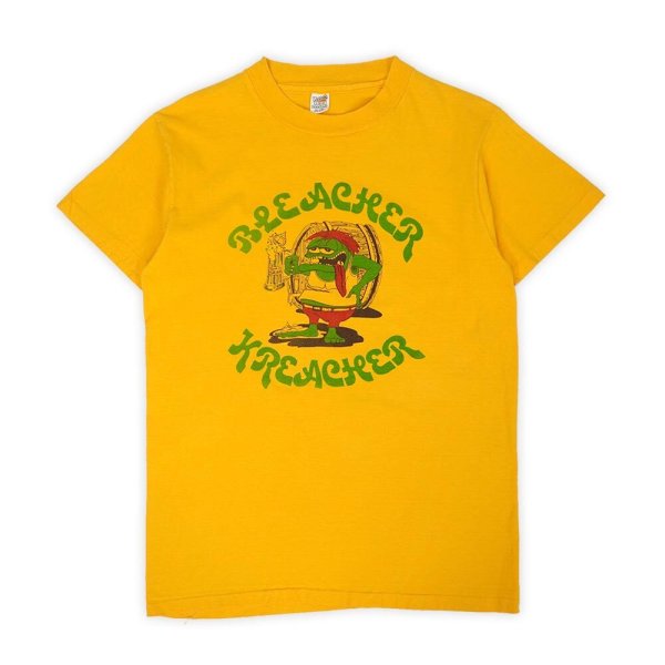 画像1: 70's Hanes 染み込みプリントTシャツ "MADE IN USA" (1)