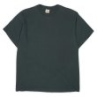 画像1: 90's Fruit of the loom ブランクTシャツ "MADE IN USA / FADE BLACK" (1)