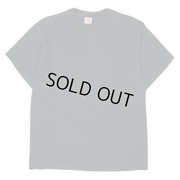 画像1: 90's Fruit of the loom ブランクTシャツ "MADE IN USA / FADE BLACK" (1)