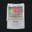 画像2: 90's Fruit of the loom ブランクTシャツ "MADE IN USA / FADE BLACK" (2)