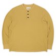 画像1: 00's Eddie Bauer ヘンリーネック サーマルカットソー (1)