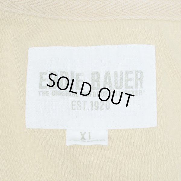 画像2: 00's Eddie Bauer ヘンリーネック サーマルカットソー (2)