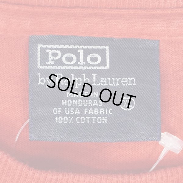 画像2: 90's Polo Ralph Lauren L/S ロゴプリントTシャツ (2)