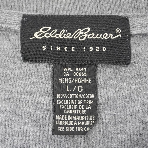画像2: 00's Eddie Bauer コットンニット (2)