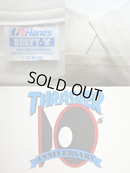 画像3: 90's THRASHER プリント Tシャツ “10th ANNIVERSARY” (3)