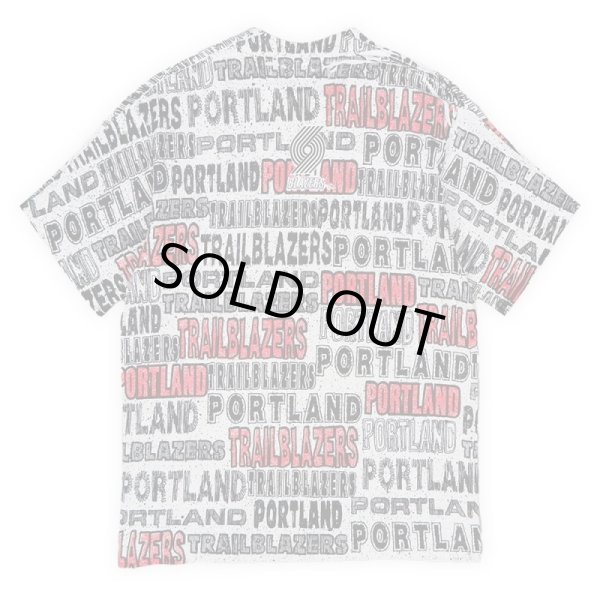 画像2: 90's PORTLAND TRAIL BLAZERS オールオーバープリントTシャツ “DEADSTOCK / MADE IN USA” (2)