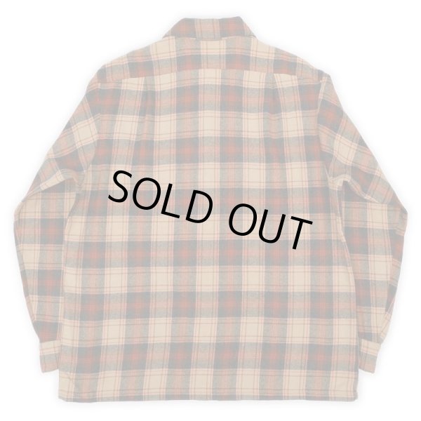 画像2: 70's Pendleton オープンカラー ウールシャツ "MADE IN USA" (2)