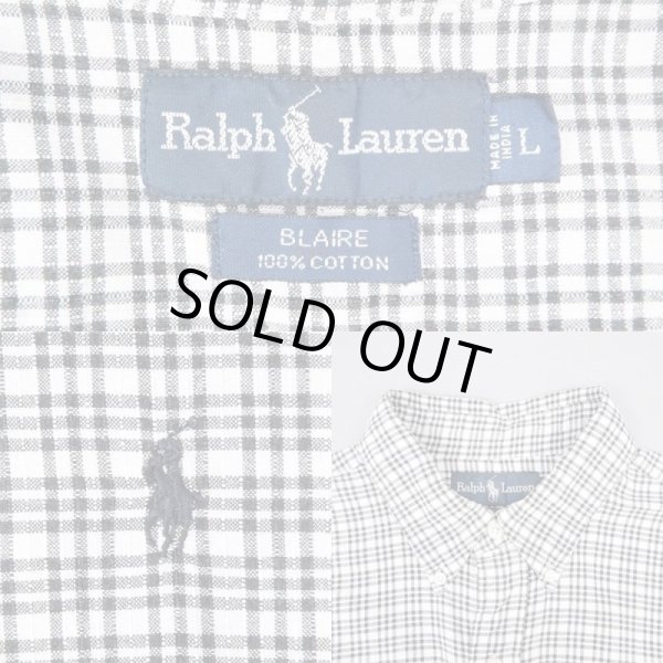 画像3: 90's Polo Ralph Lauren S/S ボタンダウンシャツ "BLAIRE" (3)
