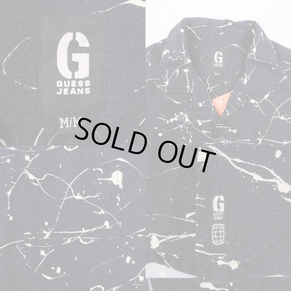 画像3: Early 00's GUESS JEANS S/S オープンカラーシャツ (3)