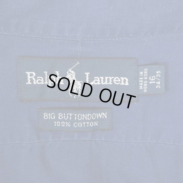 画像3: 90's Polo Ralph Lauren ボタンダウンシャツ "BIG BUTTONDOWN" (3)