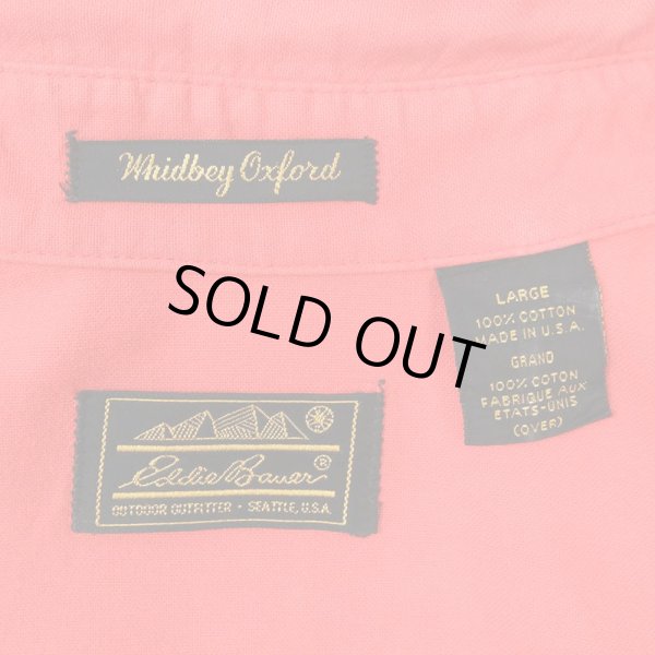 画像2: 80's Eddie Bauer S/S ボタンダウンシャツ “MADE IN USA” (2)