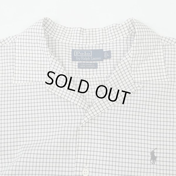 画像3: 90's Polo Ralph Lauren S/S オープンカラーシャツ "CALDWELL" (3)