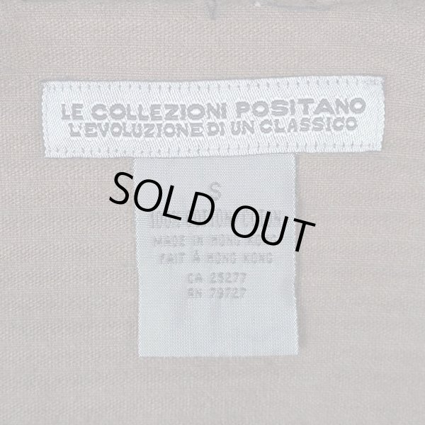 画像2: 90's LE COLLEZIONI POSITANO フルジップ 太畝コーデュロイシャツ (2)