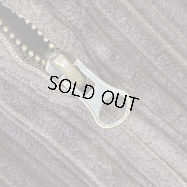 画像3: 90's LE COLLEZIONI POSITANO フルジップ 太畝コーデュロイシャツ (3)