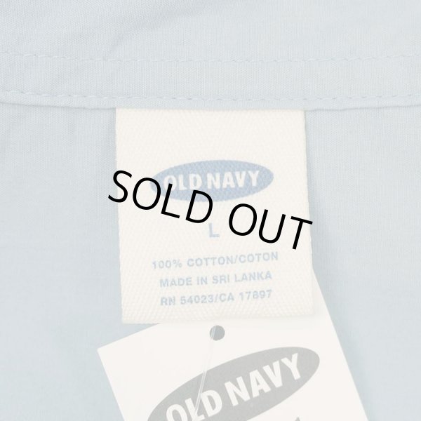 画像2: Early 00's OLD NAVY レギュラーカラーシャツ "DEADSTOCK" (2)