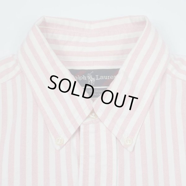 画像4: 90's Polo Ralph Lauren ボタンダウンシャツ "BIG SHIRT / AS-IS" (4)