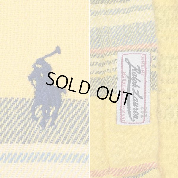 画像3: 00's Polo Ralph Lauren フランネル ボタンダウンシャツ “CLASSIC FIT” (3)