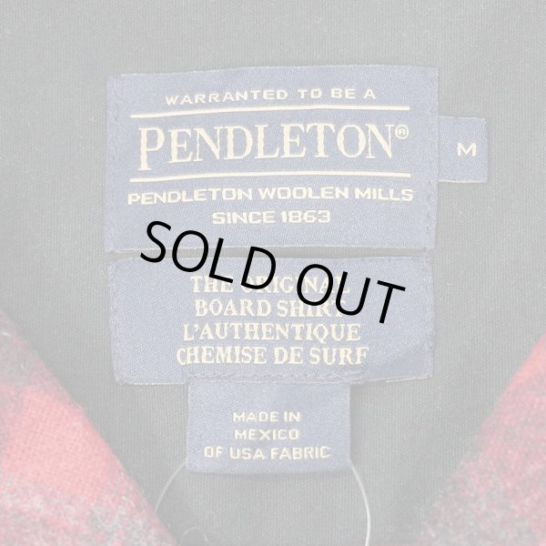 画像2: 00's Pendleton オープンカラー ウールシャツ "Ombre Plaid" (2)