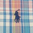 画像3: 90's Polo Ralph Lauren フランネル ボタンダウンシャツ "BLAIRE / MADRAS CHECK" (3)