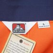 画像2: 00's BEN DAVIS S/S ハーフジップ ワークシャツ "MADE IN USA / DEADSTOCK / 2TONE" (2)