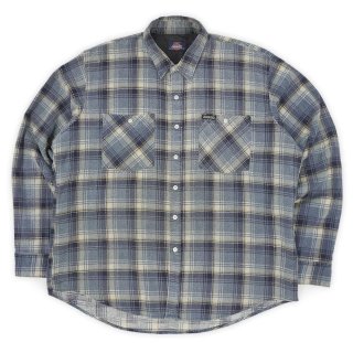 50's PENNEY'S プリントネルシャツ 50s PENNEY'S TOWNCRAFT チェック プリントネルシャツ S - Sixpacjoe