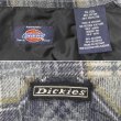 画像2: Early 90's Dickies プリントネルシャツ "Blue Plaid" (2)