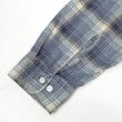 画像4: Early 90's Dickies プリントネルシャツ "Blue Plaid" (4)