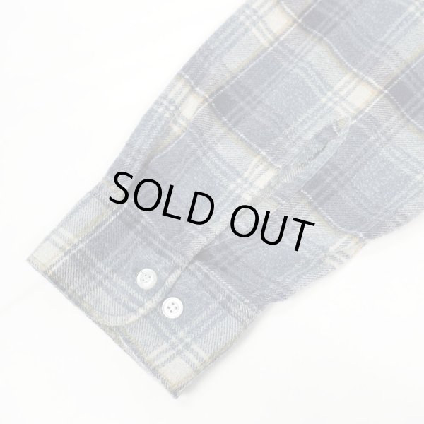 画像4: Early 90's Dickies プリントネルシャツ "Blue Plaid" (4)