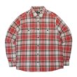 画像1: 00's ORVIS ヘビーネルシャツ "Faded Red Plaid" (1)