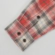 画像4: 00's ORVIS ヘビーネルシャツ "Faded Red Plaid" (4)