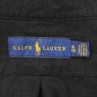 画像2: 00's Polo Ralph Lauren ボタンダウンシャツ "Black Oxford" (2)