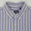 画像3: 90's OLD GAP S/S ストライプ柄 ボタンダウンシャツ (3)