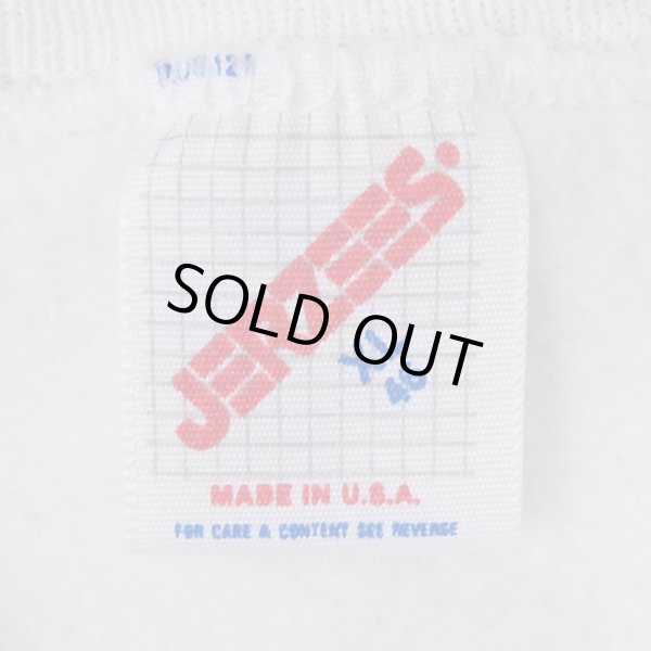 画像3: 90's JERZEES 両面プリント スウェット "MADE IN USA" (3)