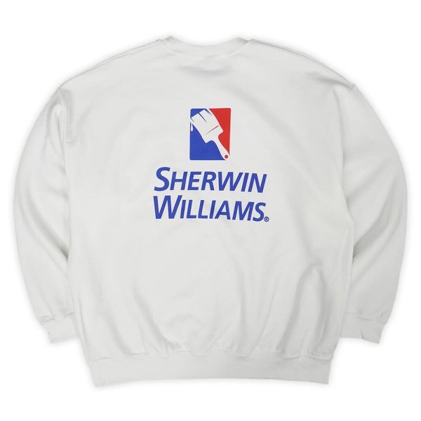 画像2: 00's SHERWIN WILLIAMS ロゴプリント スウェット "DEADSTOCK" (2)