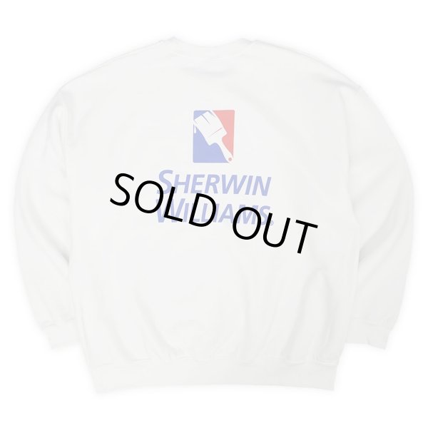画像2: 00's SHERWIN WILLIAMS ロゴプリント スウェット "DEADSTOCK" (2)