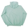 画像2: LOS ANGELES APPAREL Garment Dye French Terry Pullover Hoodie "ATLANTIC GREEN" (2)