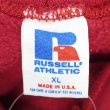 画像2: 80's RUSSELL ブランクスウェットパーカー "RED / MADE IN USA" (2)