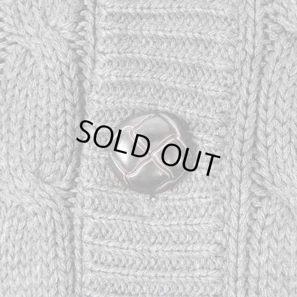 画像4: 90's TOWNCRAFT アクリルニットカーディガン (4)