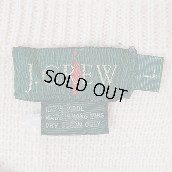 画像3: 90's J.CREW マルチボーダー柄 ウールニット (3)