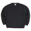 画像1: 00's L.L.Bean コットンニット "BLACK" (1)