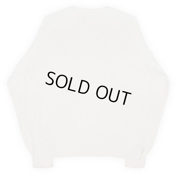 画像2: Polo Ralph Lauren コットンニット “WHITE” (2)