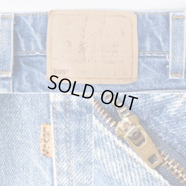 画像4: 90's Levi's 505 デニムパンツ “W32 L30 / MADE IN USA” (4)