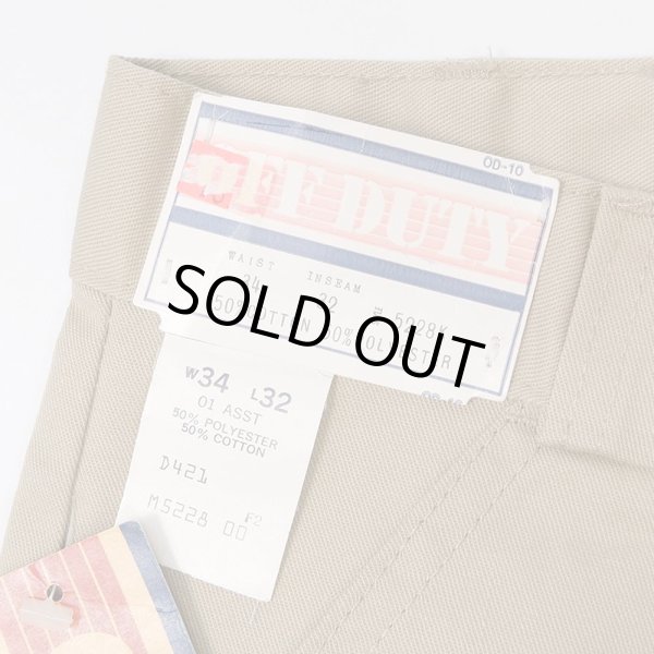 画像4: 80's OFF DUTY ベイカーパンツ “W34 L32 / DEADSTOCK” (4)